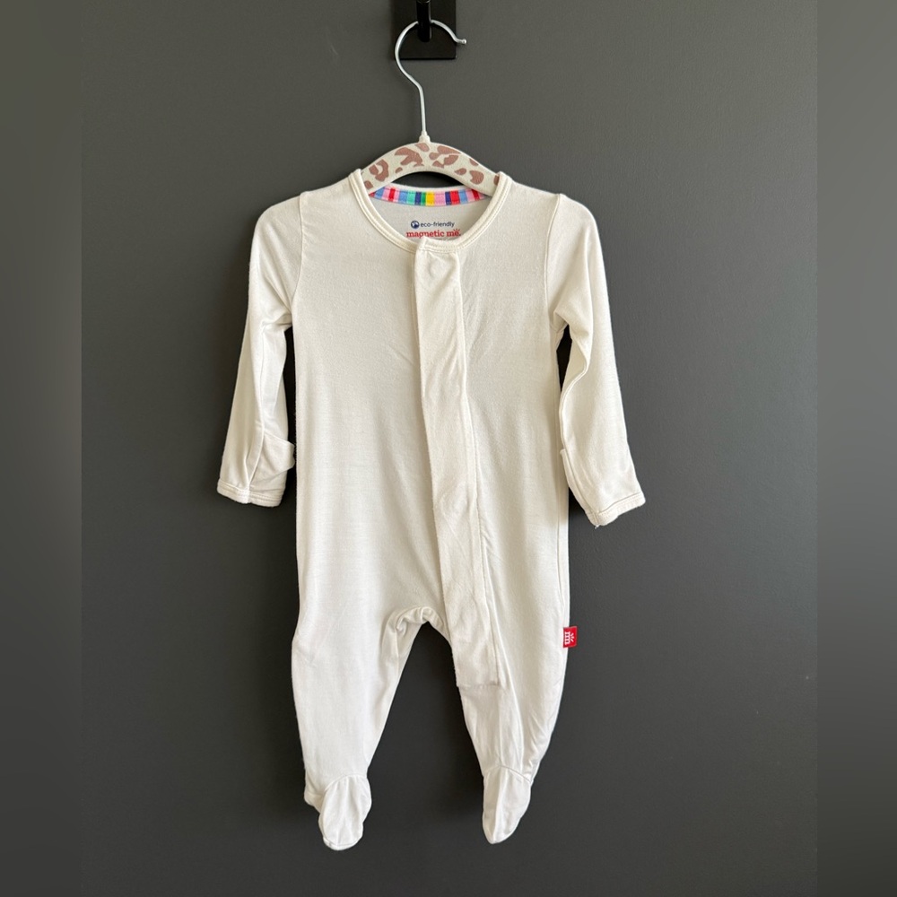 Magnetic Me Cream Kids Footie